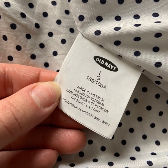 Old navy cream trench coat - Picture 8 of 10